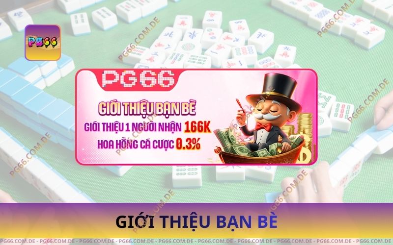 Giới Thiệu Bạn Bè – Nhận Thưởng Cực Lớn Tại PG66 Không Giới Hạn 1 Giới Thiệu Bạn Bè – Nhận Thưởng Cực Lớn Tại PG66 Không Giới Hạn
